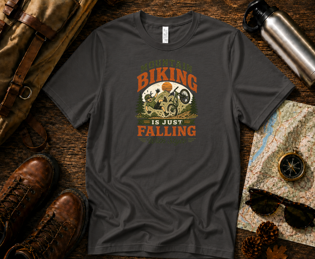 Falling with style - Mountain Biking