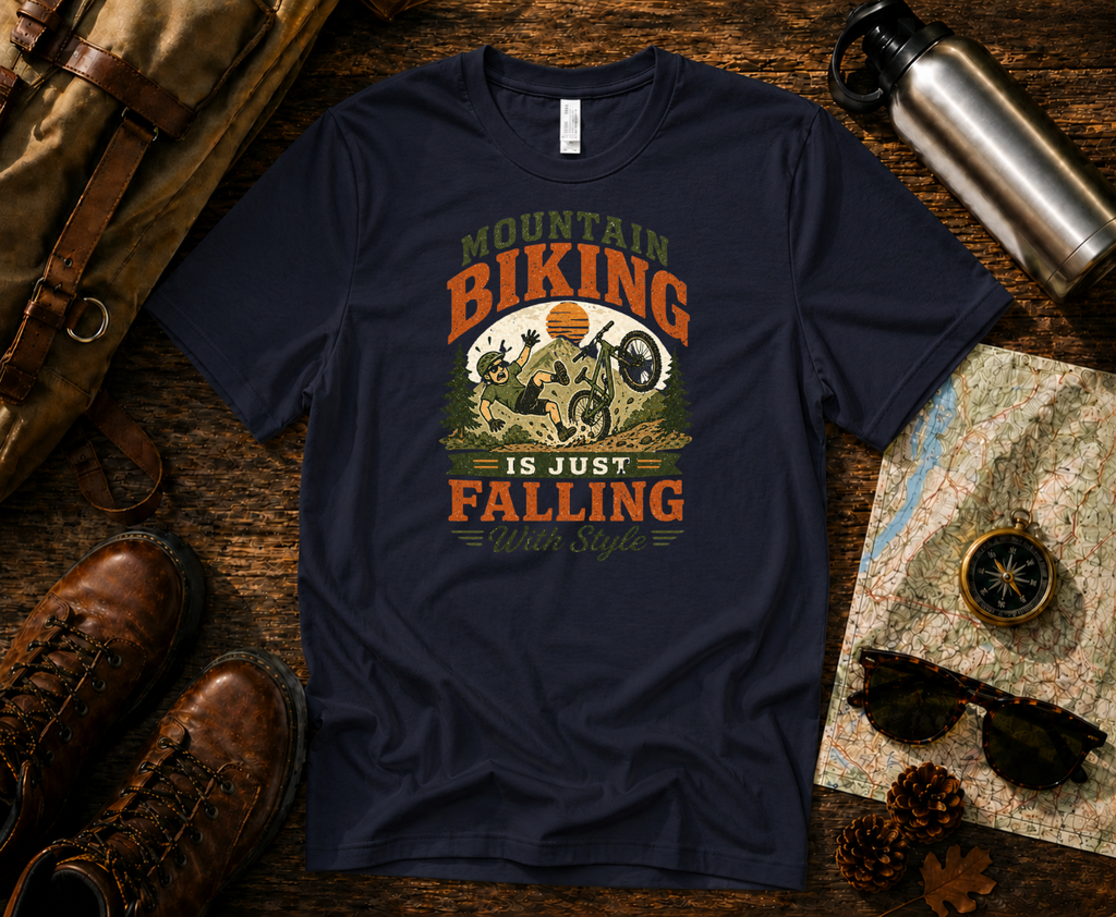 Falling with style - Mountain Biking
