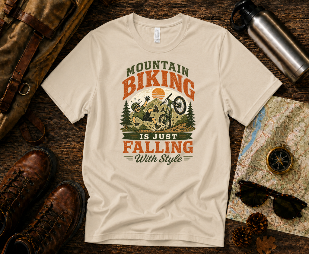 Falling with style - Mountain Biking