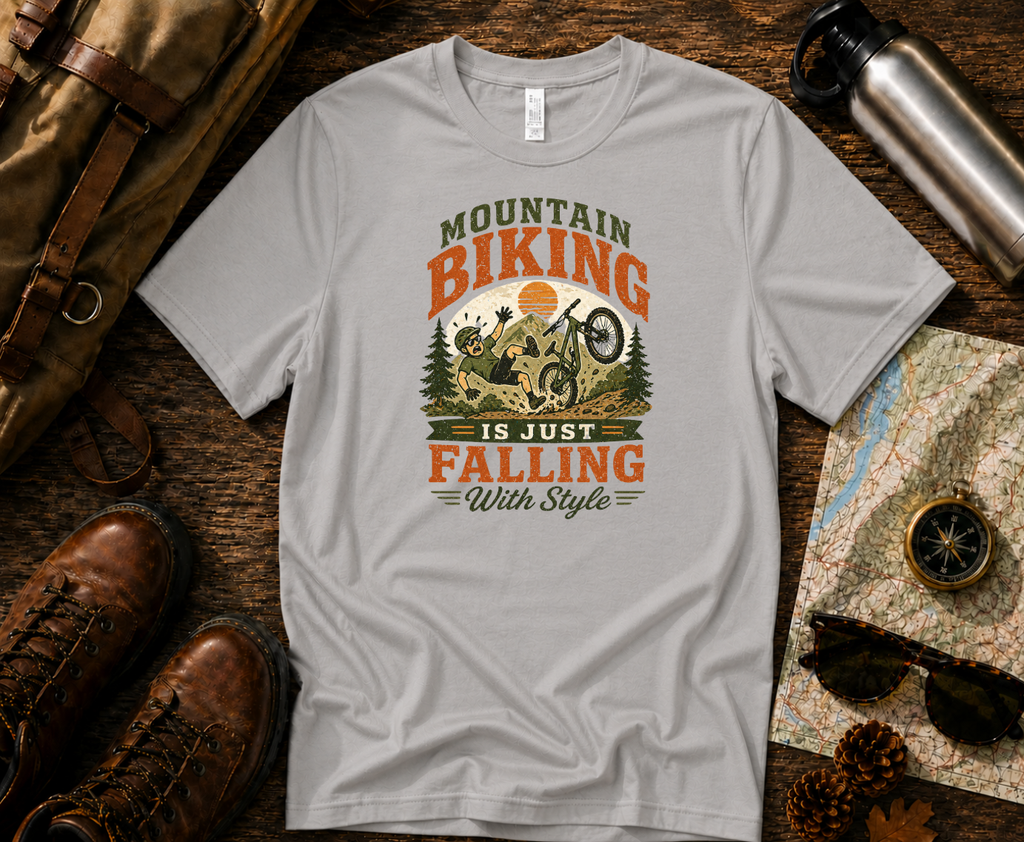 Falling with style - Mountain Biking