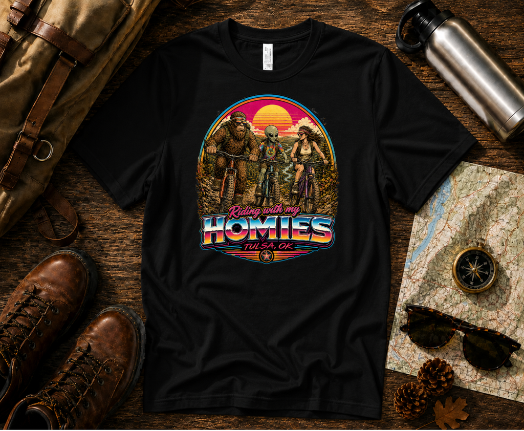Riding with my Homies - Turkey Mountain
