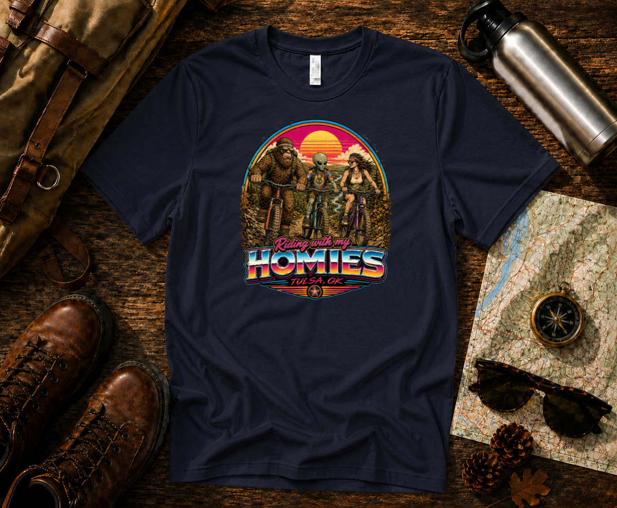 Riding with my Homies - Turkey Mountain