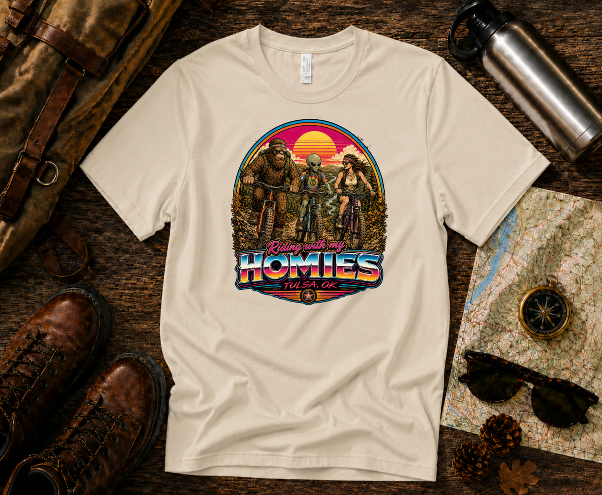 Riding with my Homies - Turkey Mountain