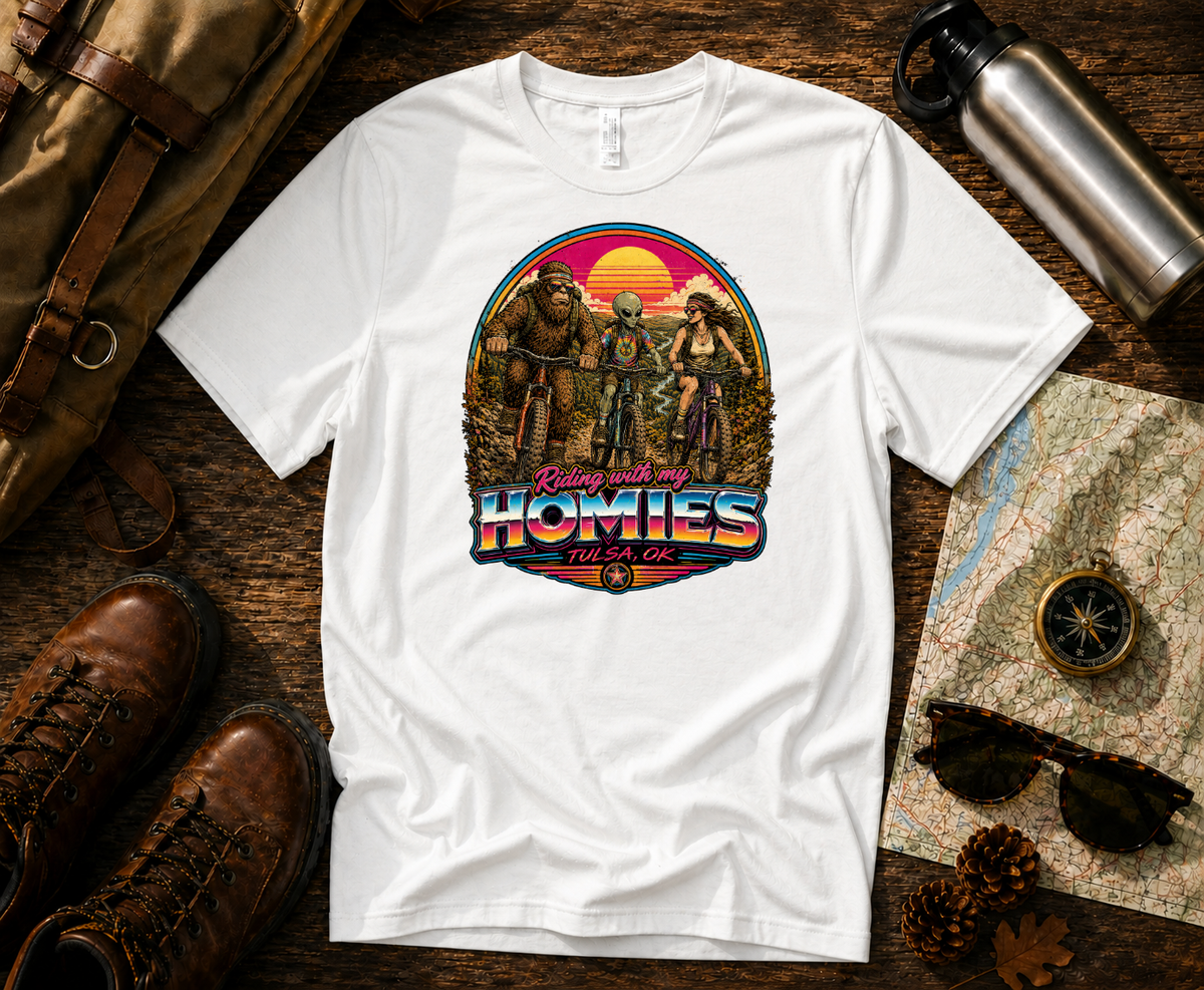Riding with my Homies - Turkey Mountain
