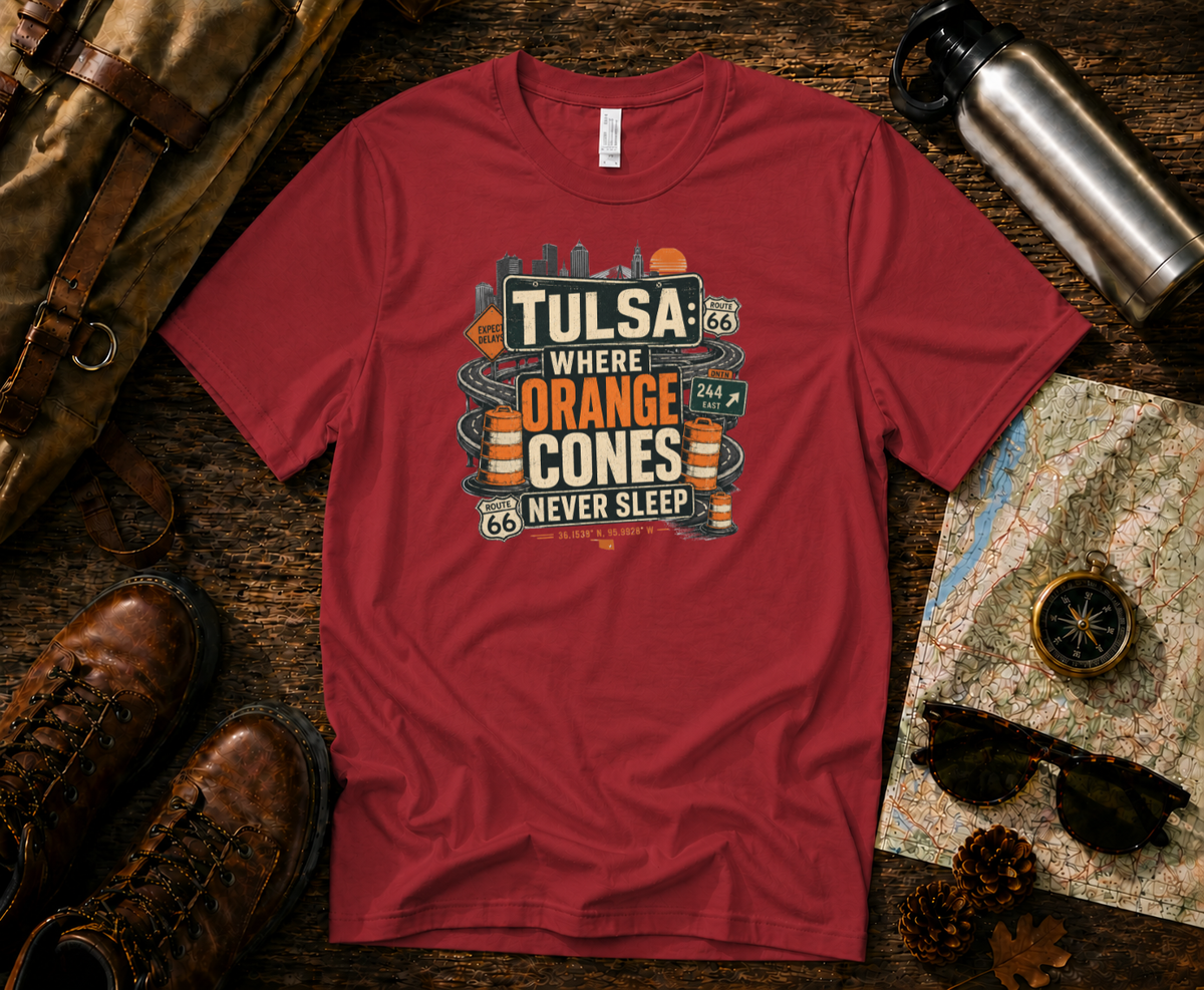 Orange Cones Never Sleep - Tulsa