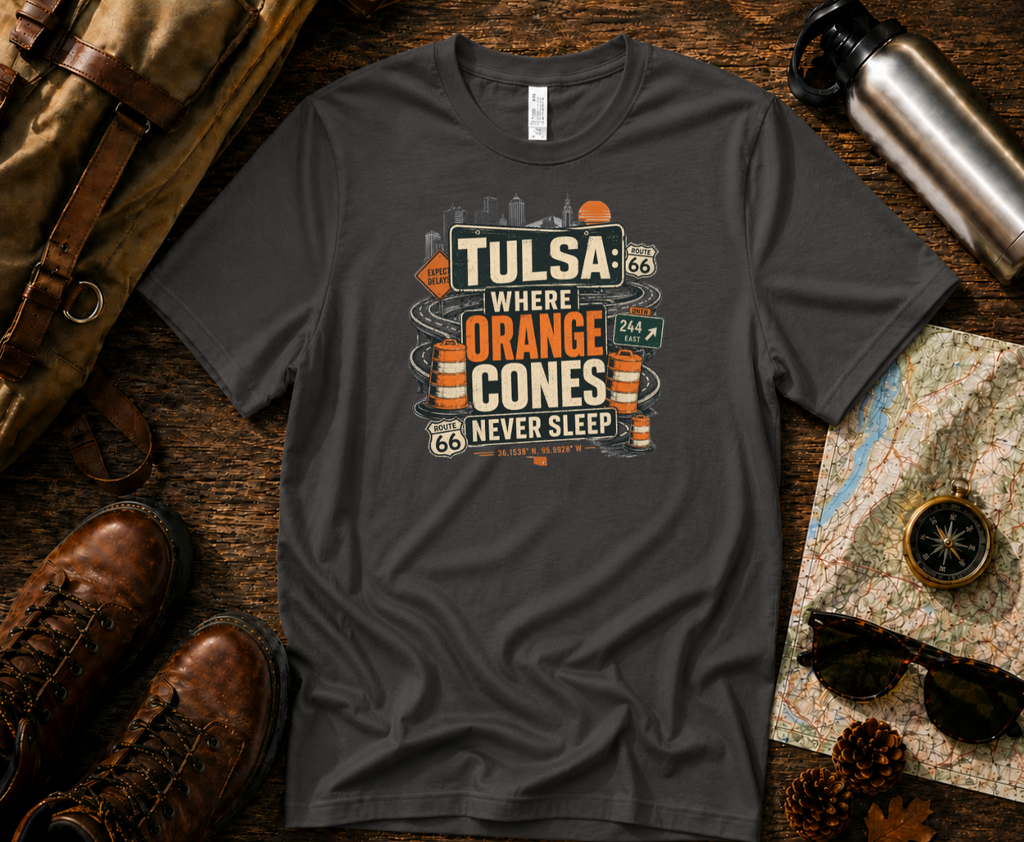 Orange Cones Never Sleep - Tulsa