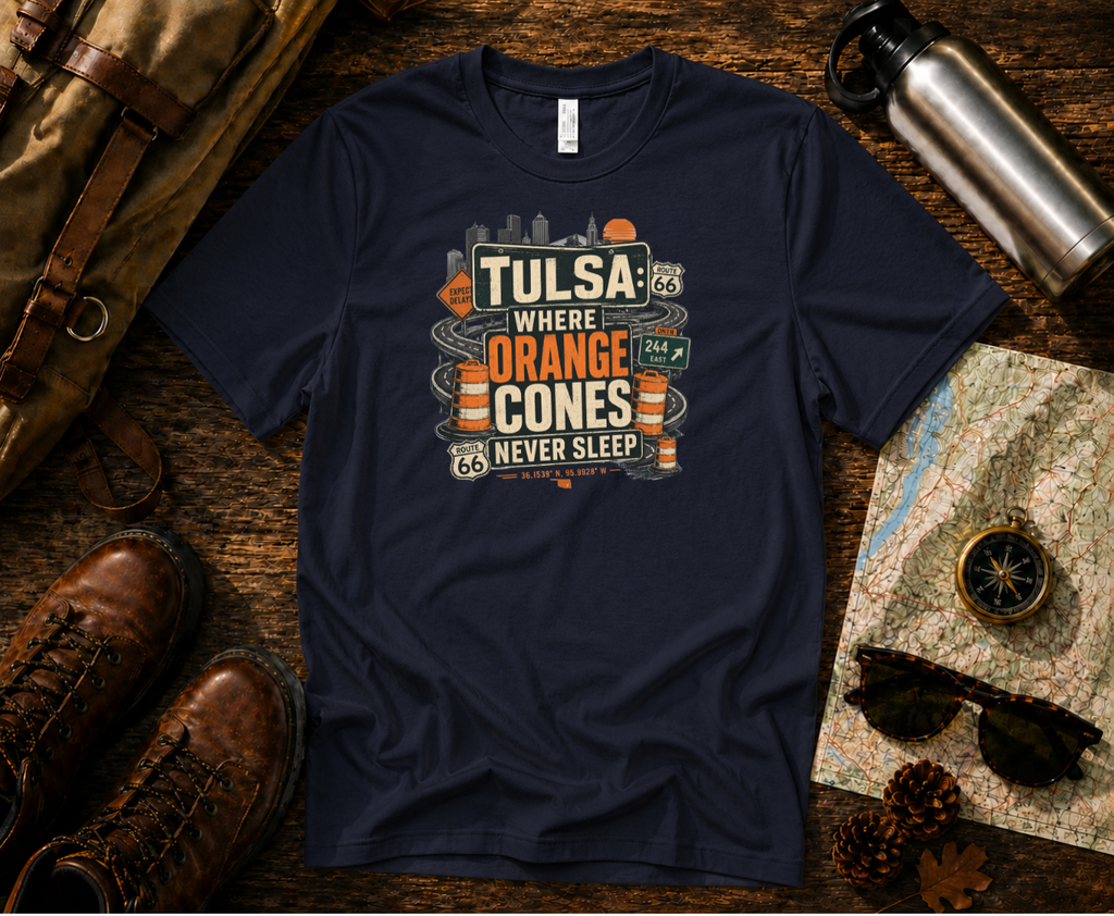 Orange Cones Never Sleep - Tulsa