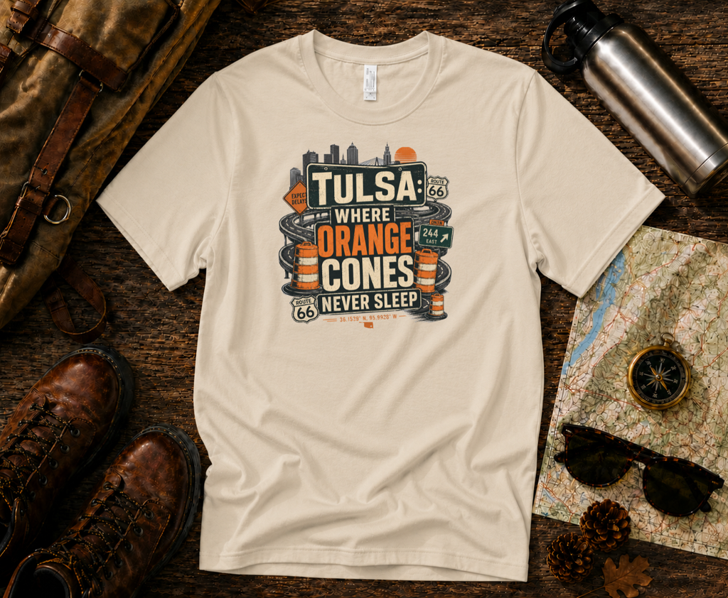 Orange Cones Never Sleep - Tulsa