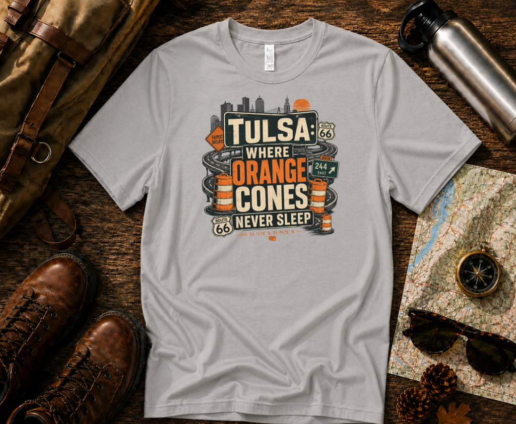 Orange Cones Never Sleep - Tulsa