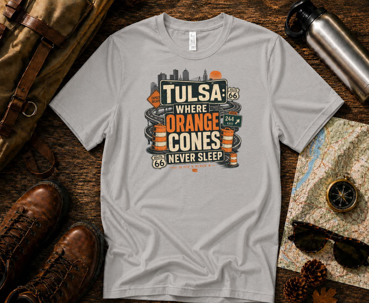 Orange Cones Never Sleep - Tulsa