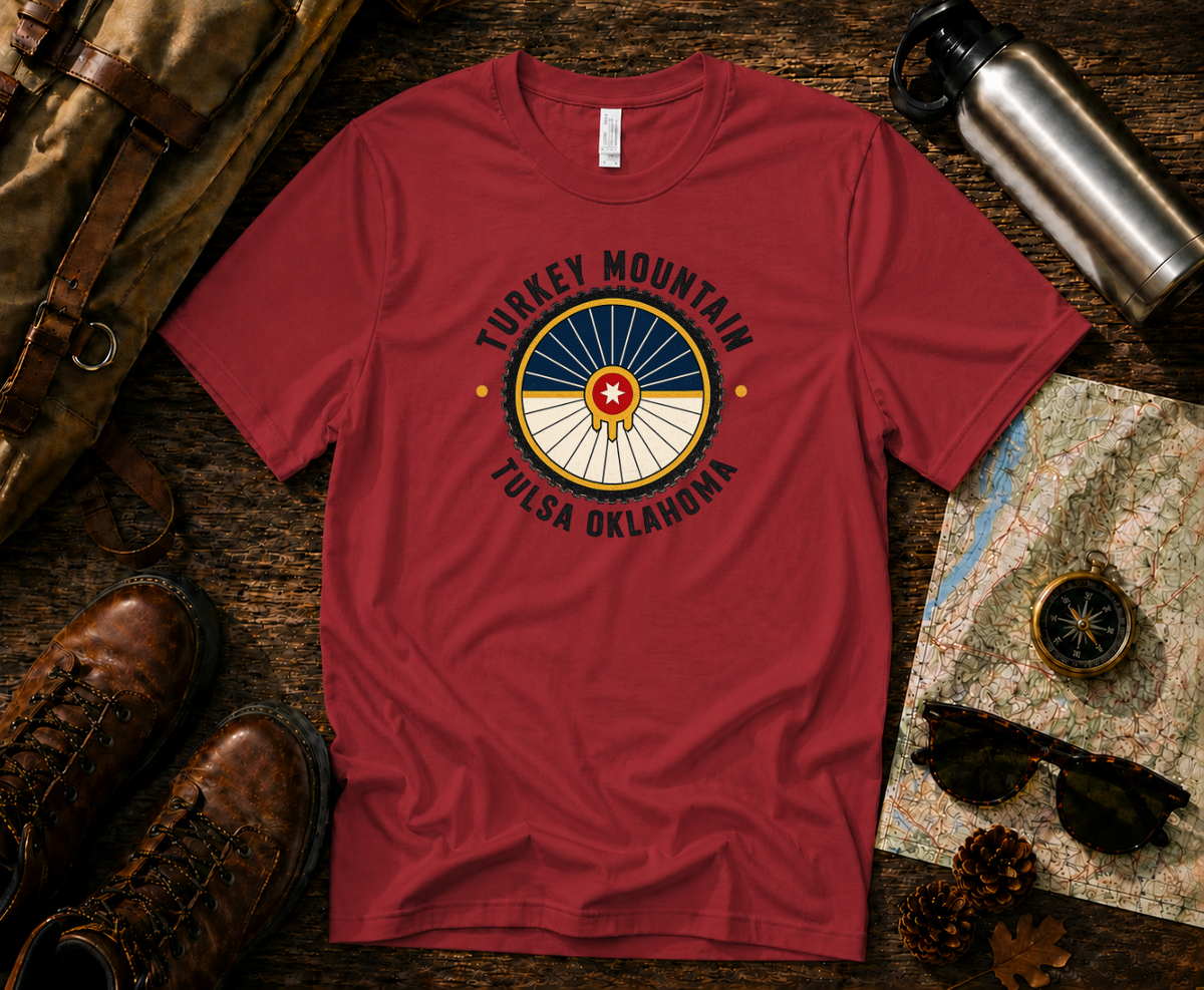 Tulsa Flag Mountain Bike Wheel Turkey