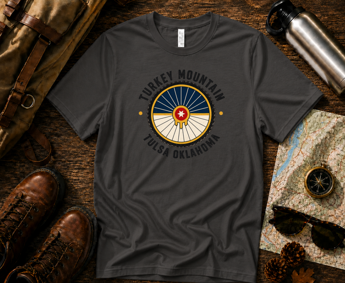 Tulsa Flag Mountain Bike Wheel Turkey