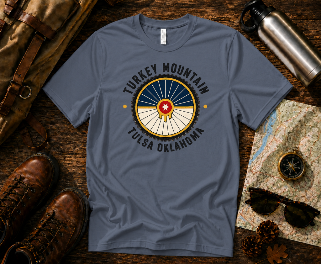 Tulsa Flag Mountain Bike Wheel Turkey