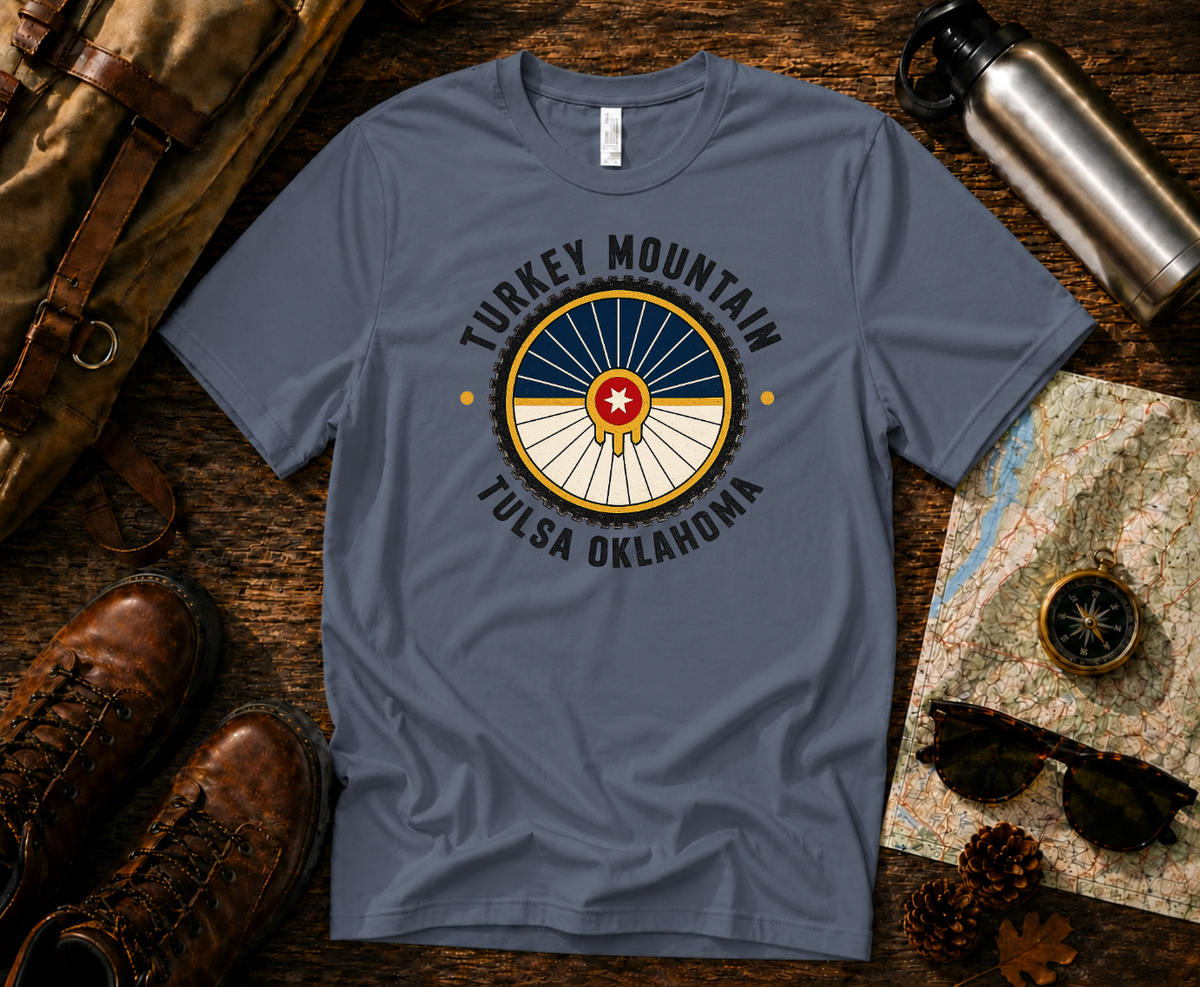 Tulsa Flag Mountain Bike Wheel Turkey