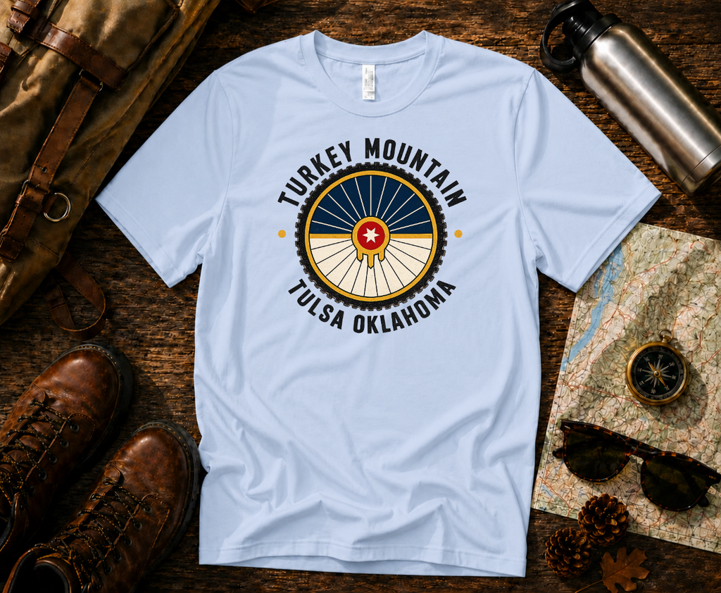 Tulsa Flag Mountain Bike Wheel Turkey