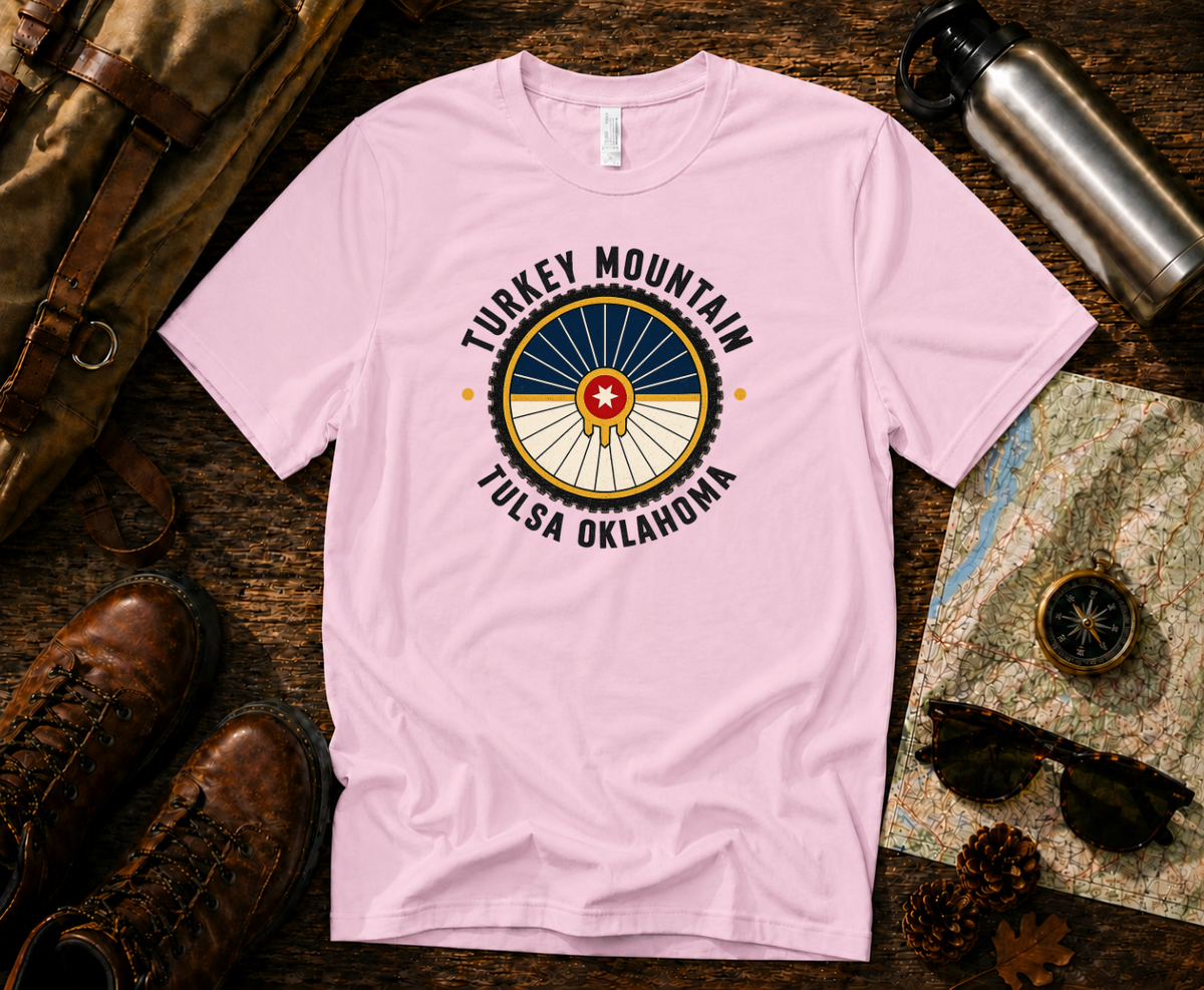 Tulsa Flag Mountain Bike Wheel Turkey