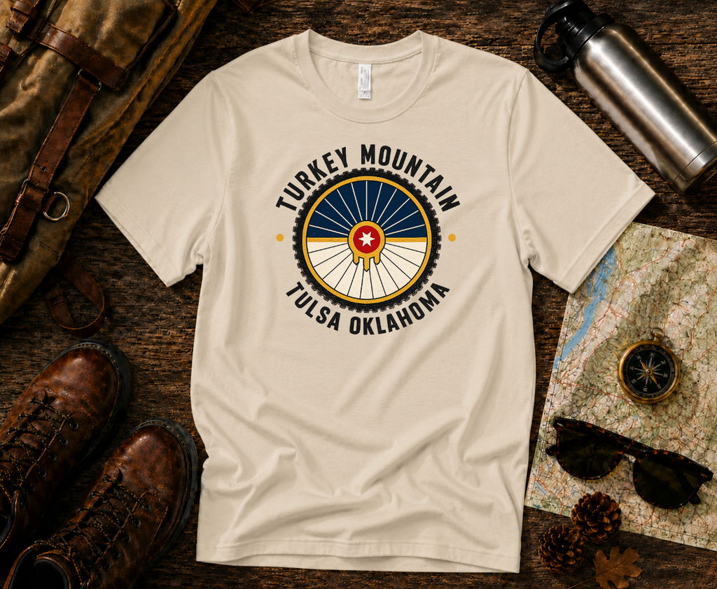 Tulsa Flag Mountain Bike Wheel Turkey