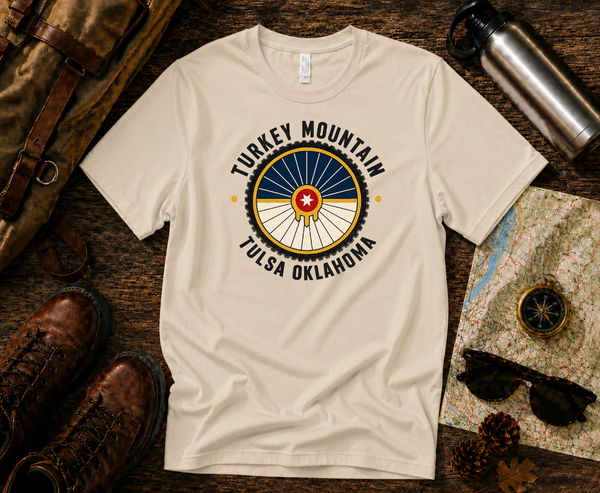 Tulsa Flag Mountain Bike Wheel Turkey