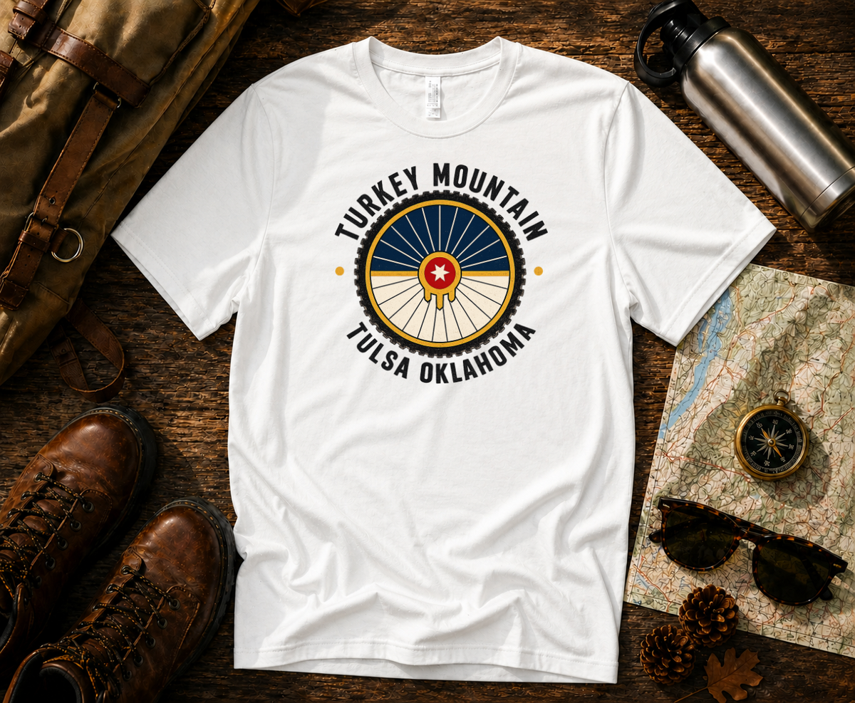 Tulsa Flag Mountain Bike Wheel Turkey